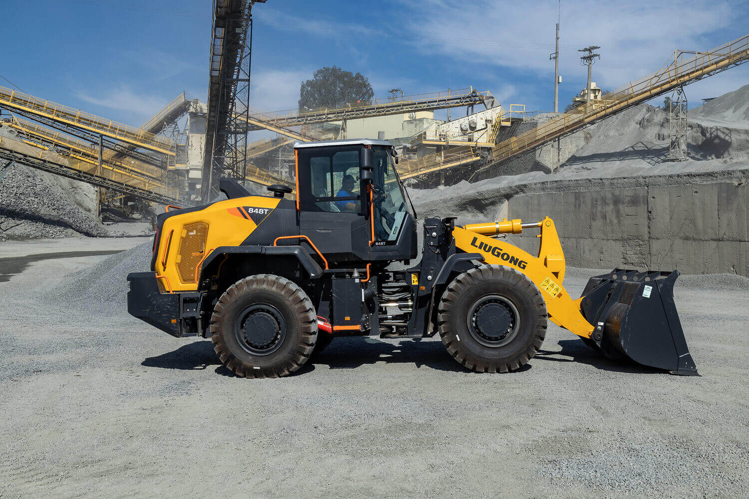 Фронтальный погрузчик LiuGong 842T