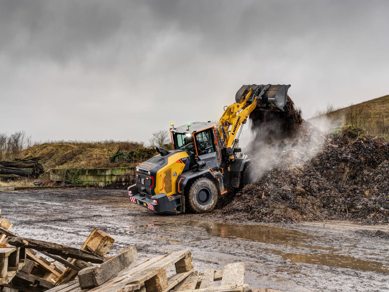 Фронтальный погрузчик LiuGong 838T