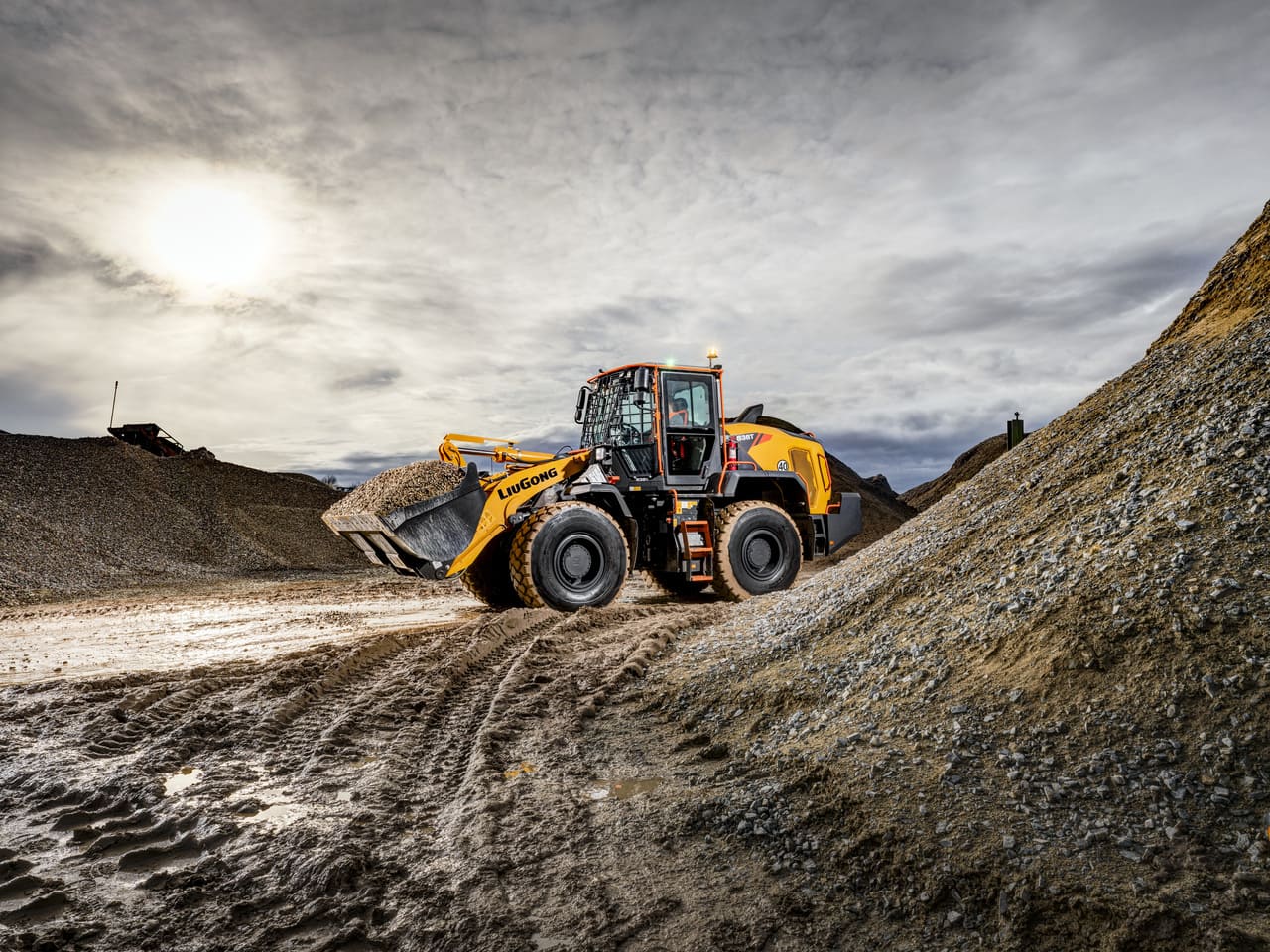 Фронтальный погрузчик LiuGong 838T